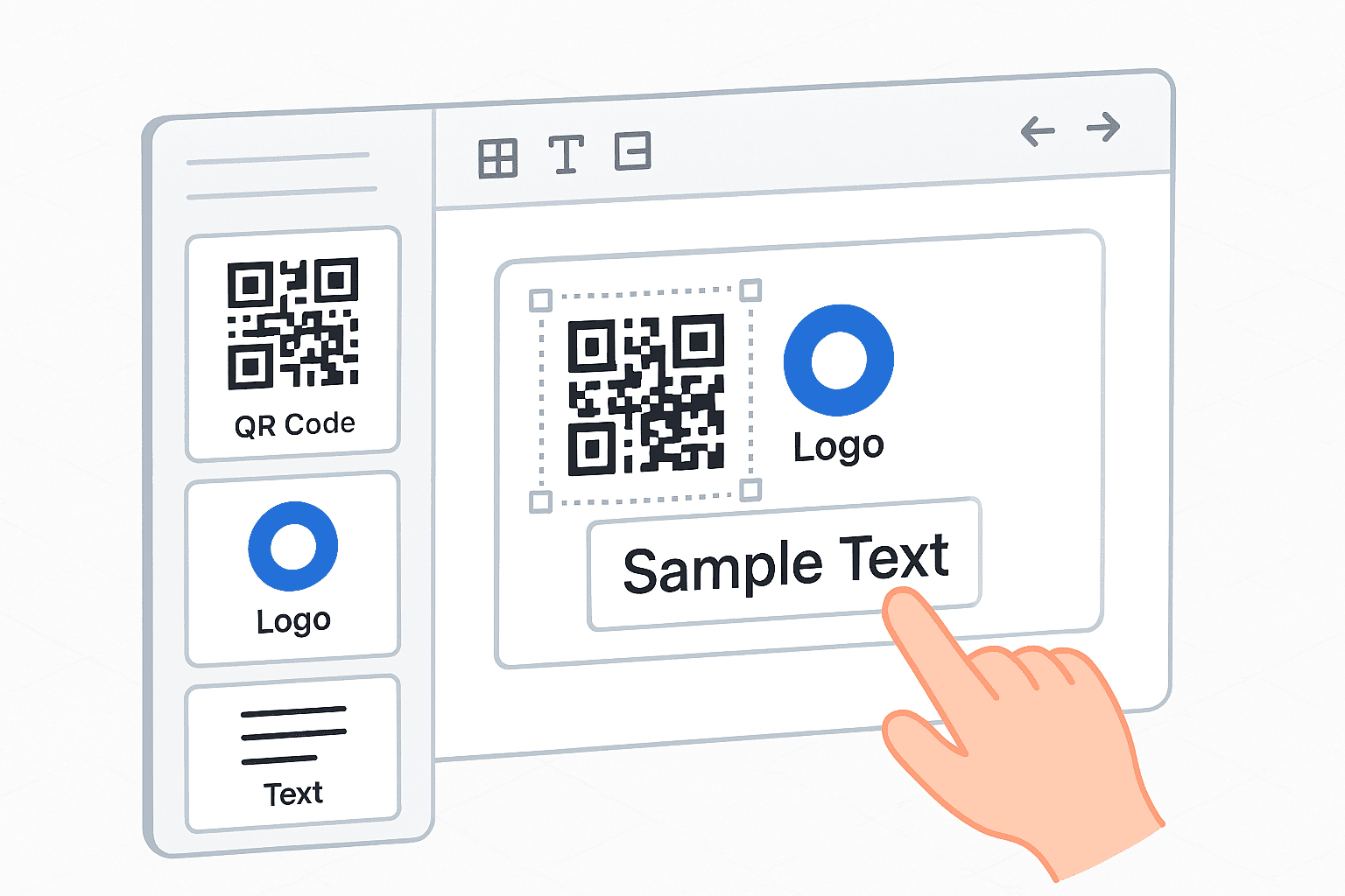 QR Canvas Editor