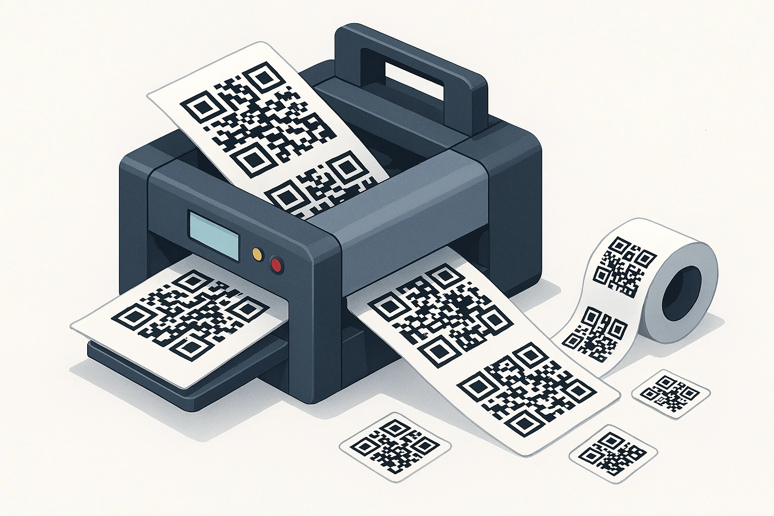 QR Printing & Delivery