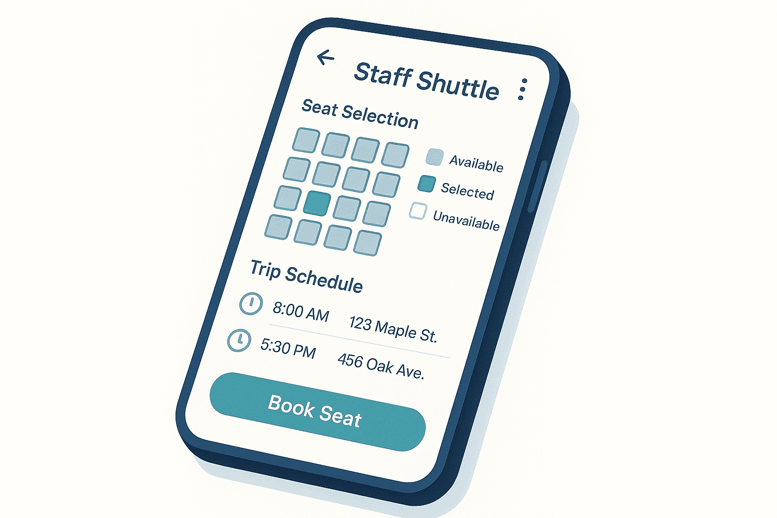 Staff Seat Booking